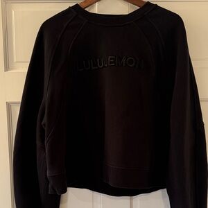lululemon athletica Black Sweatshirt